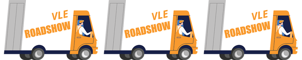 VLE Roadshow logo